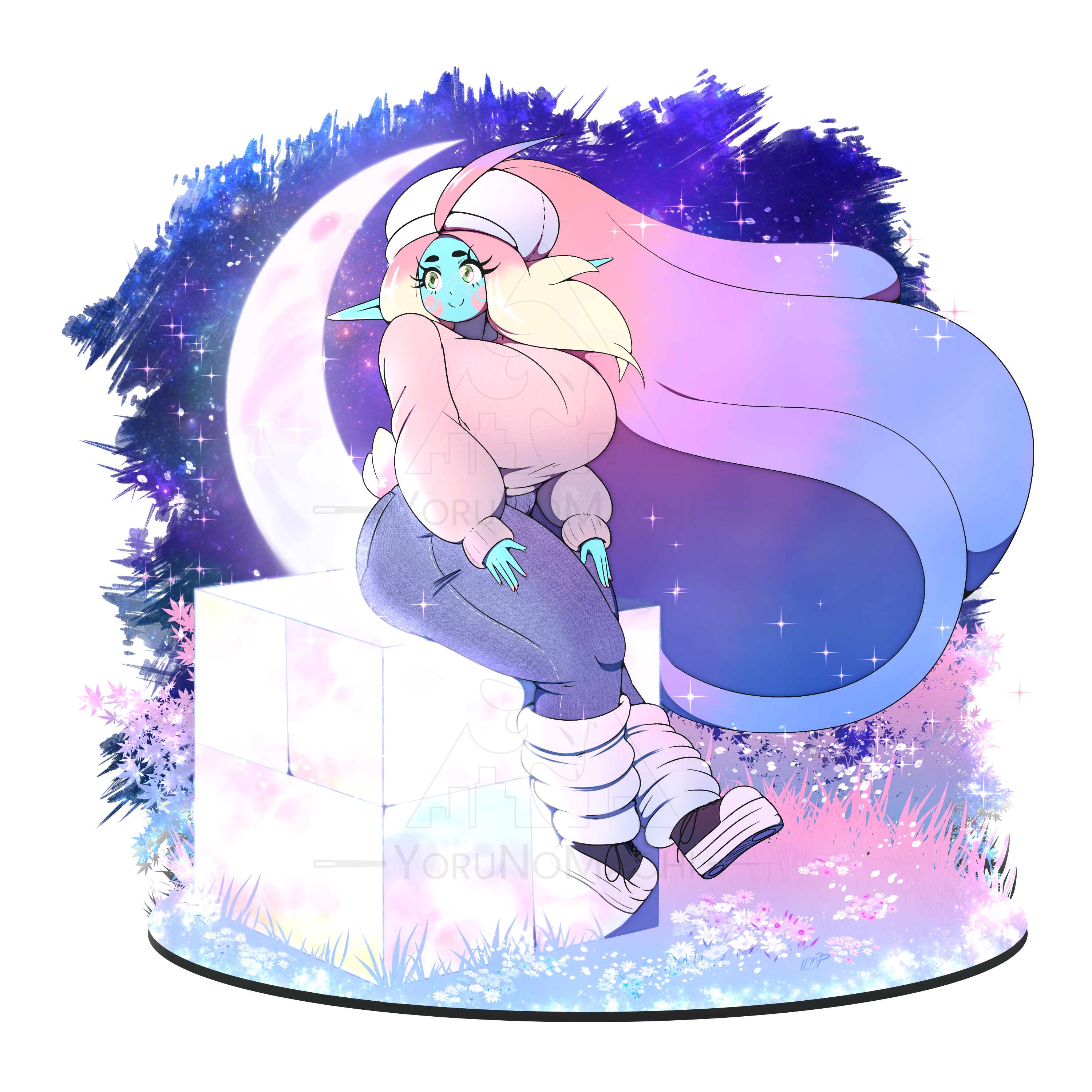 Cyana Gacha Sticker